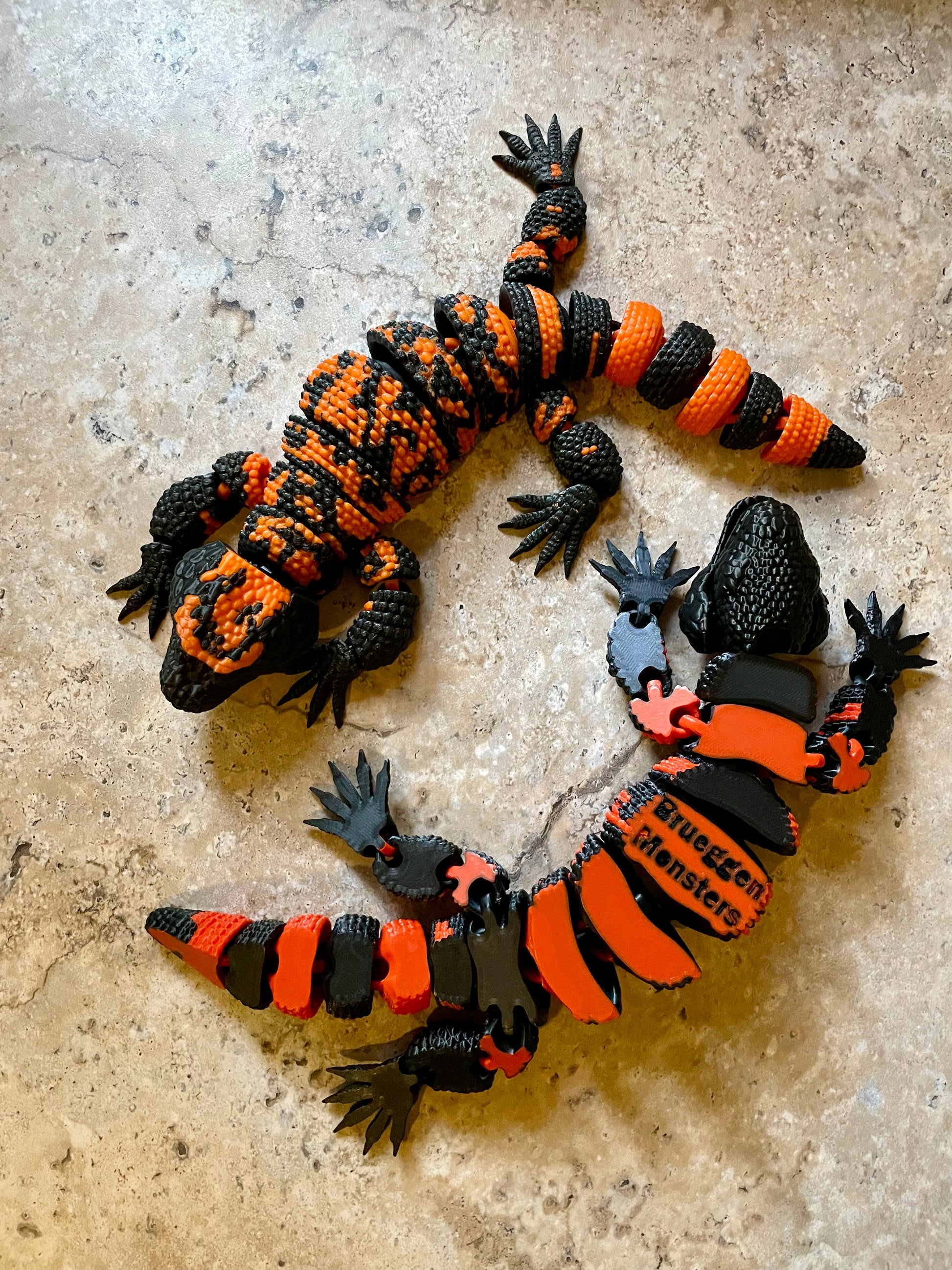 gila monsters Gila Monster 3D Print – Brueggen Monsters